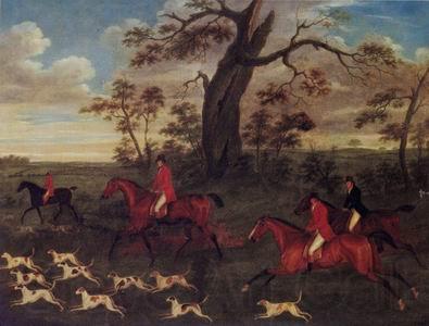 unknow artist Classical hunting fox, Equestrian and Beautiful Horses, 136. Germany oil painting art